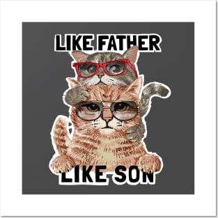 Like Father Like Son Posters and Art